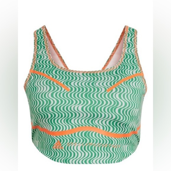 NWT Adidas by Stella McCartney Truepurpose Printed Green / Clear Onix Set - Picture 13 of 13